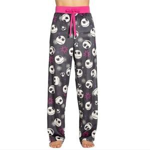 The Nightmare Before Christmas Fleece Lounge Pajama Pants | Large